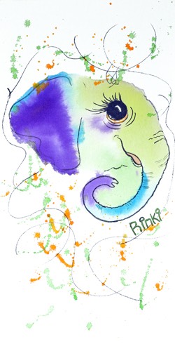 Elephant-Purple-Ear