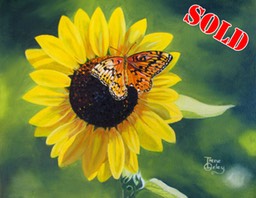 Sunflower-Butterfly-SOLD